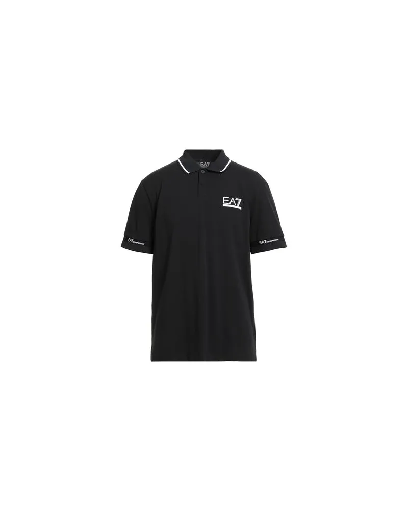 EA7 TOPS - Poloshirtsauf YOOX.COM Schwarz