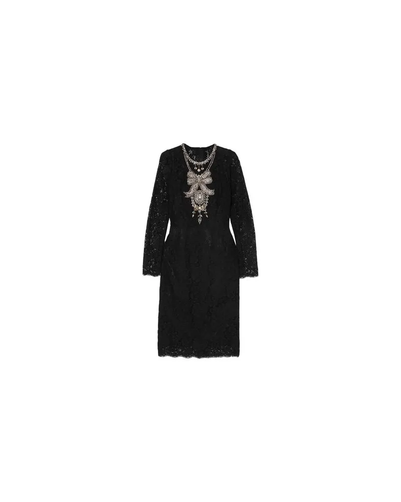 Dolce & Gabbana KLEIDER - Midi-Kleiderauf YOOX.COM Schwarz
