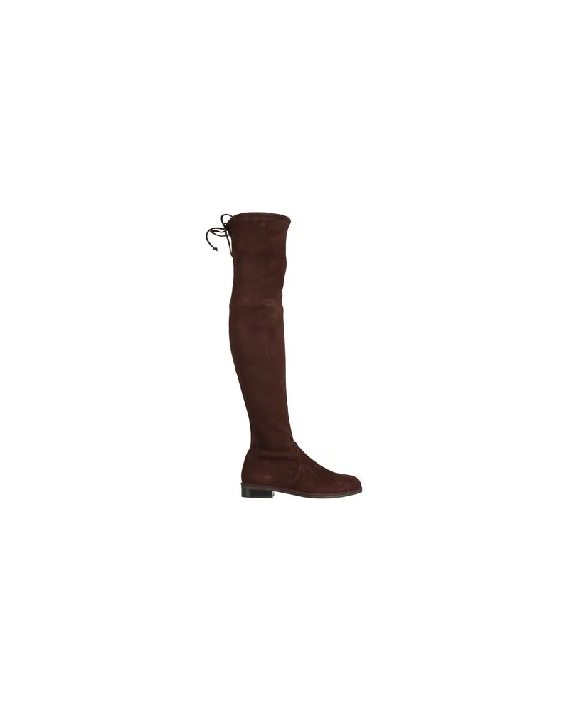Stuart Weitzman SCHUHE - Stiefelauf YOOX.COM Dunkelbraun