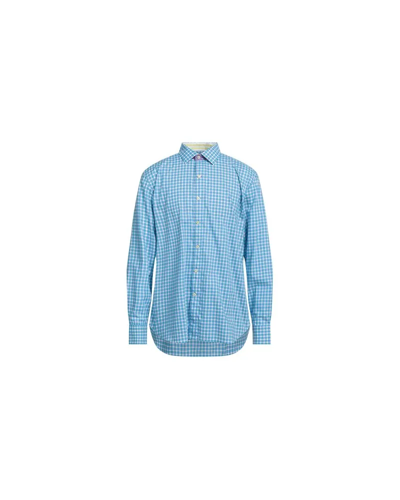 Robert Graham TOPS - Hemdenauf YOOX.COM Azurblau