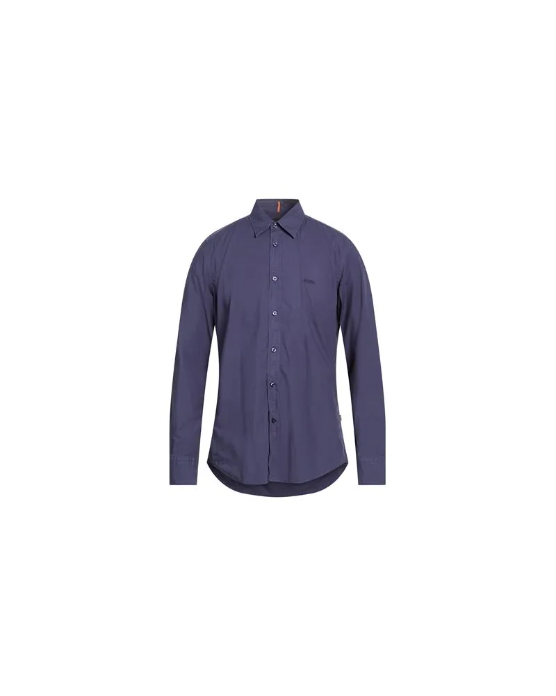 HUGO BOSS TOPS - Hemdenauf YOOX.COM Nachtblau