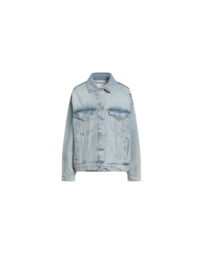 Frame Denim JACKEN & MÄNTEL - Jeansjacken/Mäntelauf YOOX.COM Blau