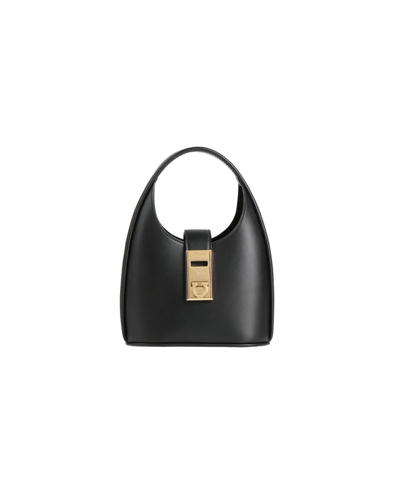 Ferragamo S.HOBO MINI  - TASCHEN - Handtaschenauf YOOX.COM Schwarz