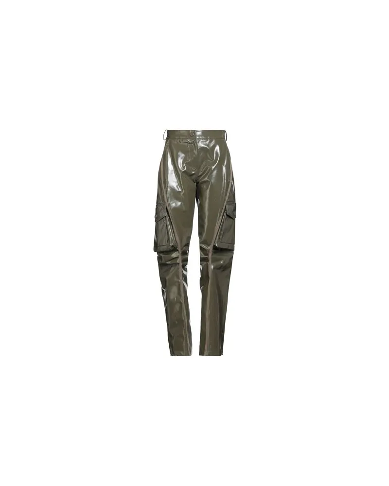 MVP Wardrobe HOSEN & RÖCKE - Hosenauf YOOX.COM Militärgrün