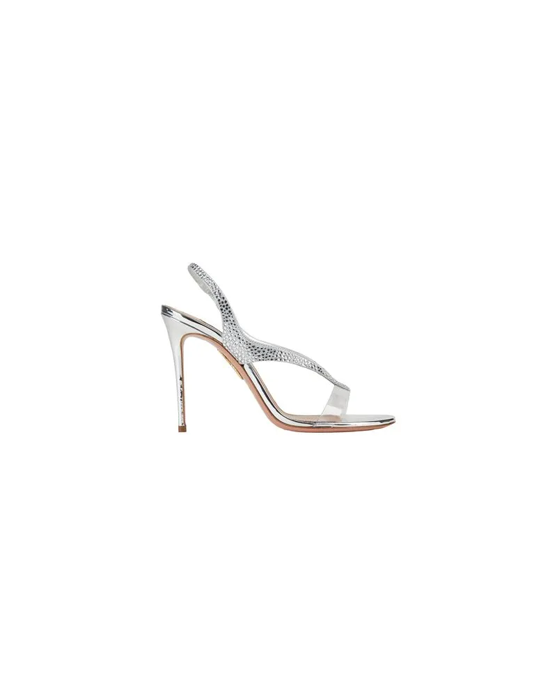 Aquazzura SCHUHE - Sandalenauf YOOX.COM Silber