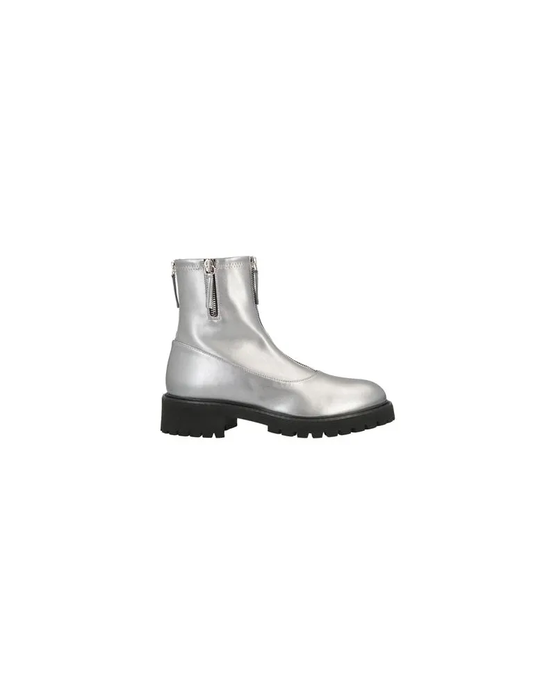 Giuseppe Zanotti SCHUHE - Stiefelettenauf YOOX.COM Silber