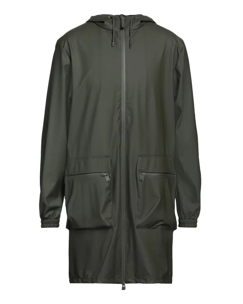 RAINS Jacke, Mantel & Trenchcoat Militärgrün