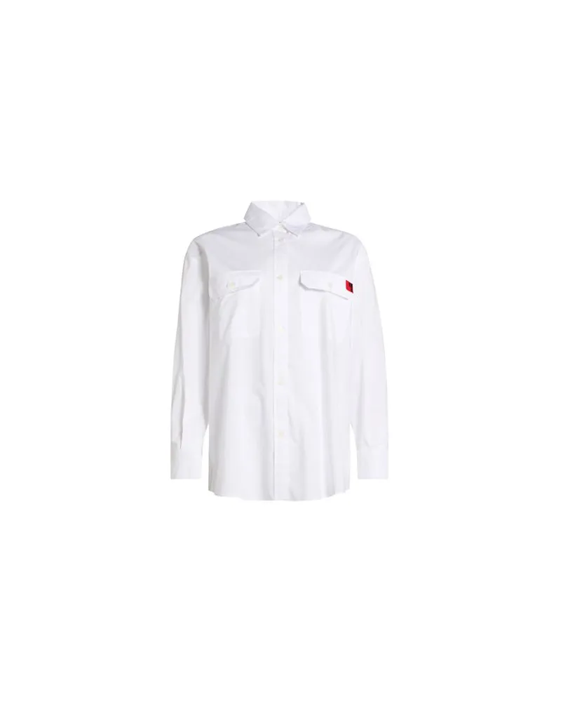 Moschino TOPS - Hemdenauf YOOX.COM Weiß
