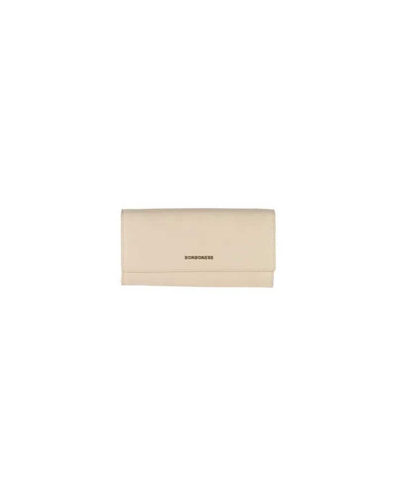 Borbonese Kleinlederwaren - Brieftaschenauf YOOX.COM Beige