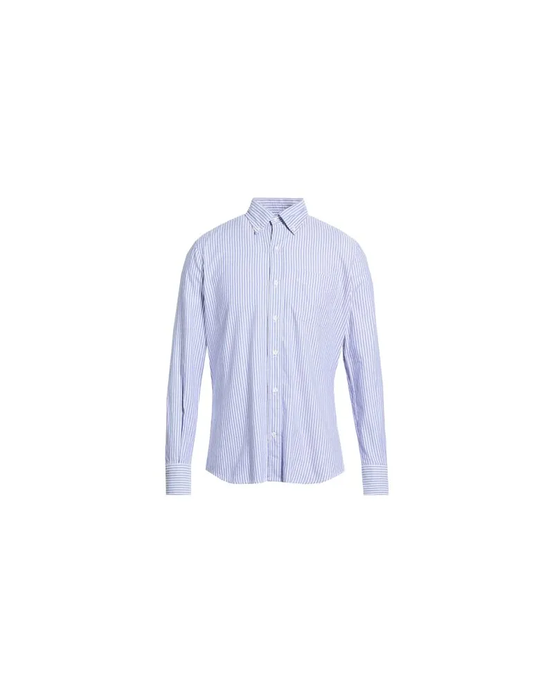 Glanshirt TOPS - Hemdenauf YOOX.COM Hellblau