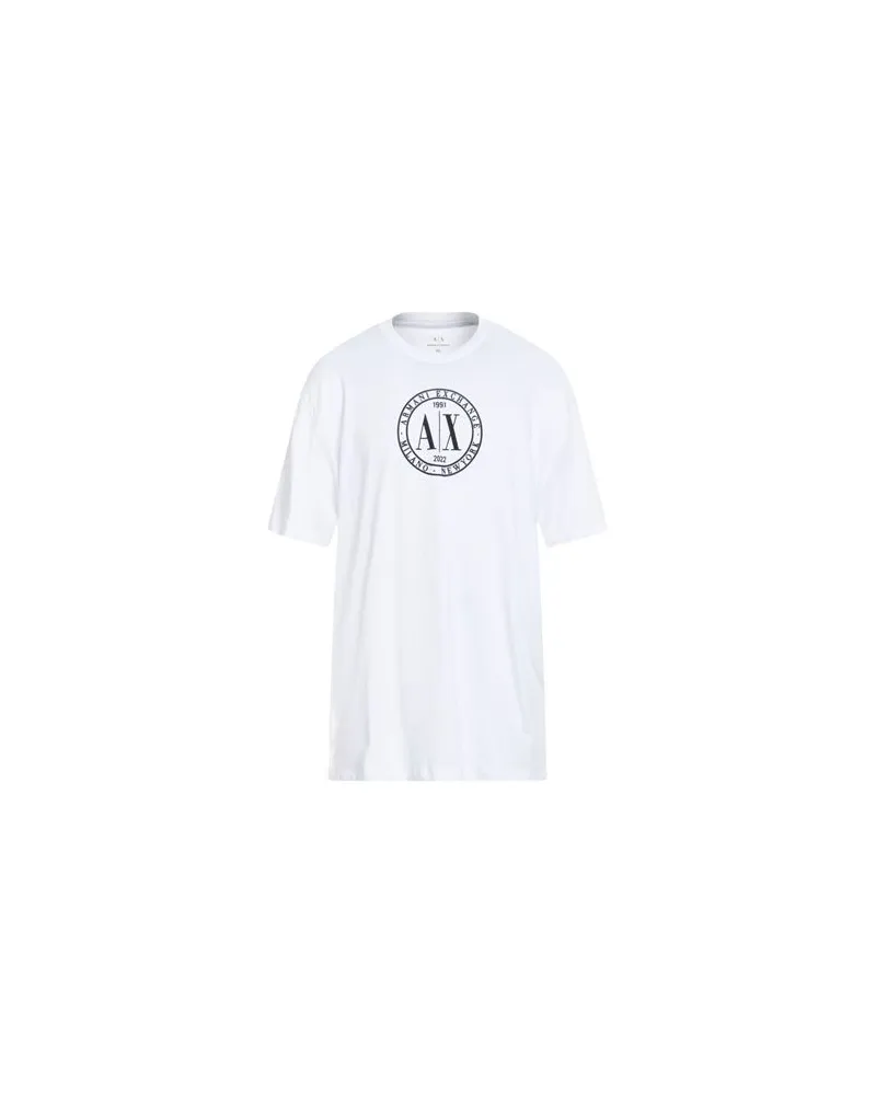 Armani Exchange TOPS - T-shirtsauf YOOX.COM Weiß