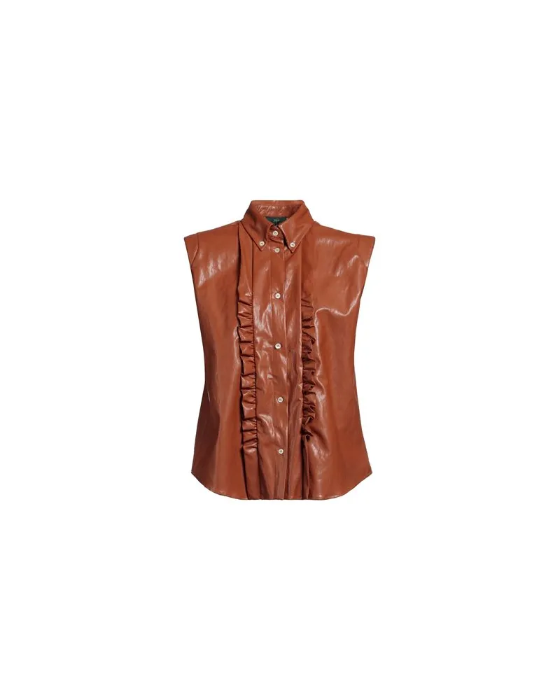Jejia TOPS - Hemdenauf YOOX.COM Lederfarben