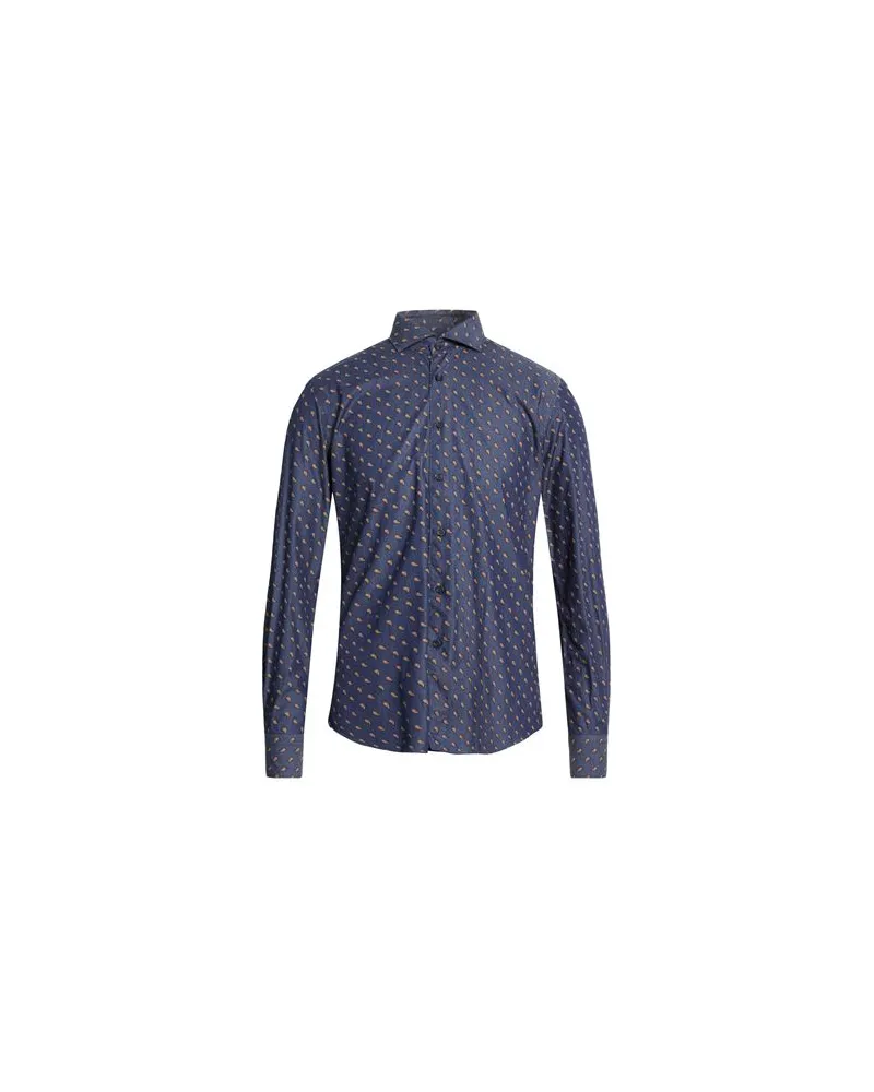 XACUS TOPS - Jeanshemdenauf YOOX.COM Blau