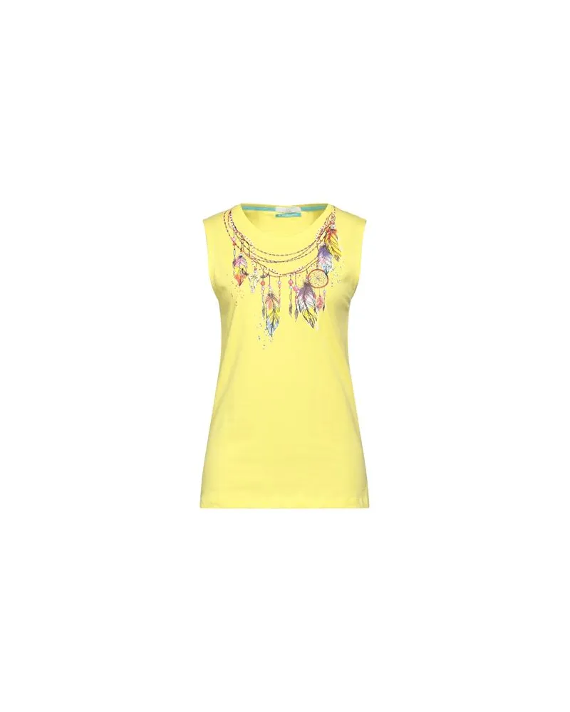 YES ZEE by Essenza TOPS - T-shirtsauf YOOX.COM Gelb