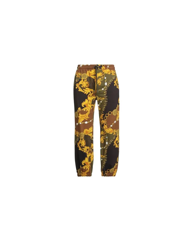 Versace Jeans HOSEN & RÖCKE - Hosenauf YOOX.COM Militärgrün