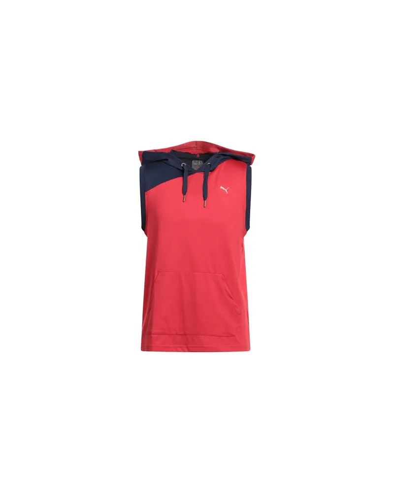 Puma TOPS - Sweatshirtsauf YOOX.COM Ziegelrot