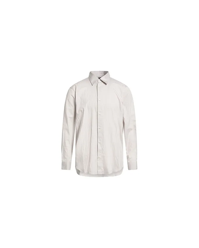 Armani Exchange TOPS - Hemdenauf YOOX.COM Grau
