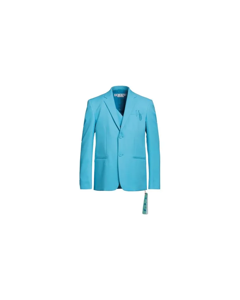 OFF-WHITE ANZÜGE und CO-ORDS - Blazersauf YOOX.COM Azurblau