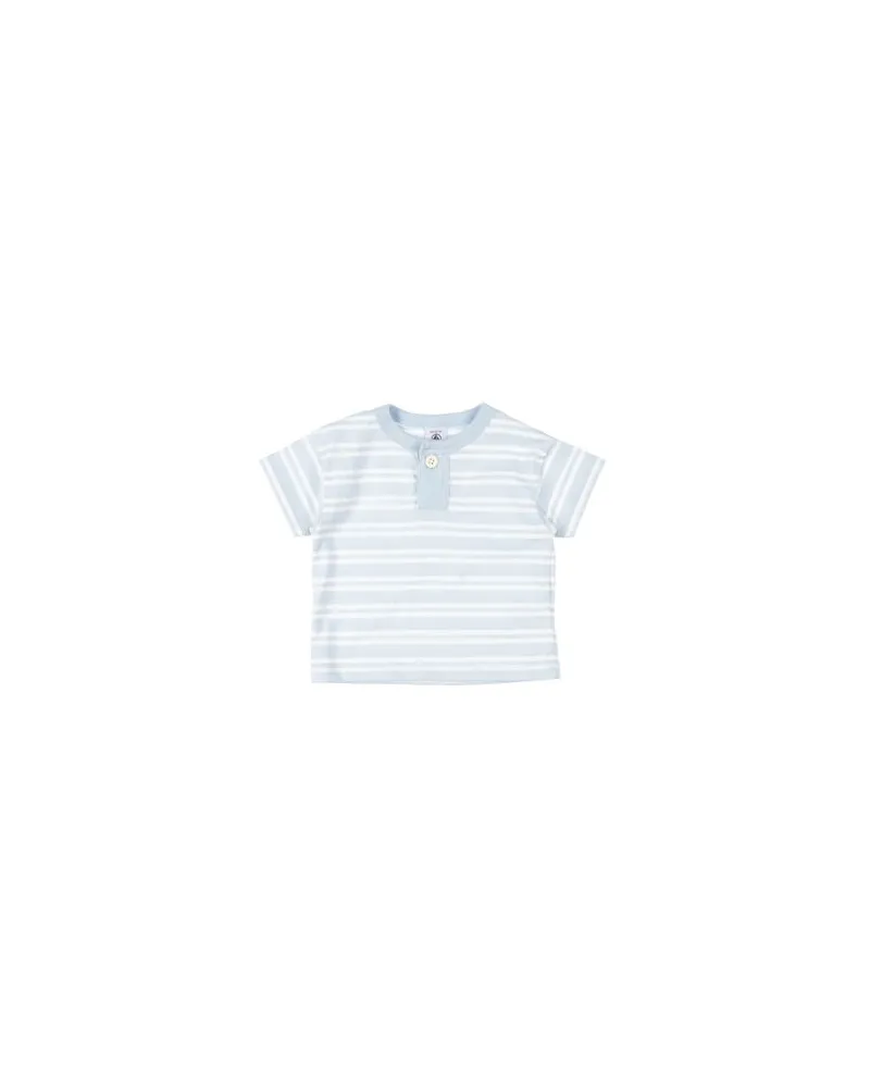 Petit Bateau TOPS - T-shirtsauf YOOX.COM Himmelblau