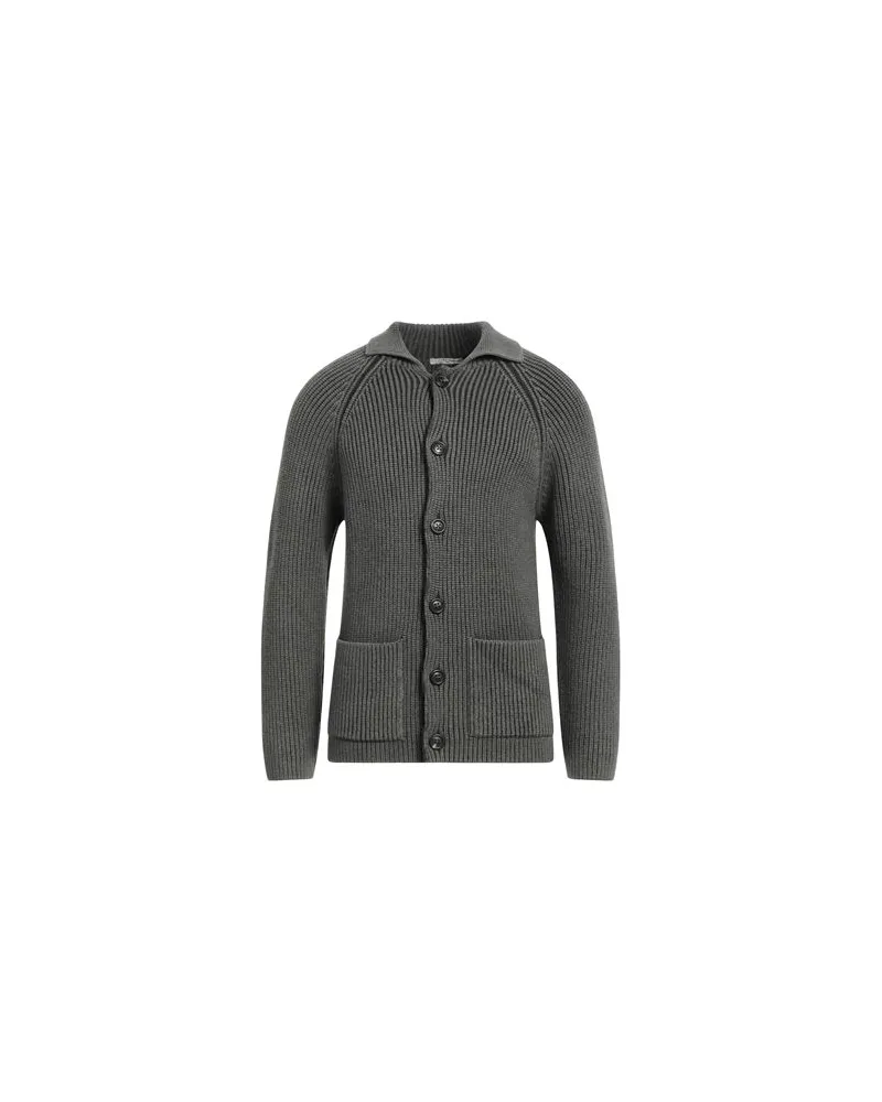 CIRCOLO 1901 STRICKWAREN - Strickjackenauf YOOX.COM Dunkelgrün