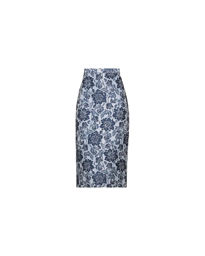 Ermanno Scervino HOSEN & RÖCKE - Midi-Röckeauf YOOX.COM Taubenblau