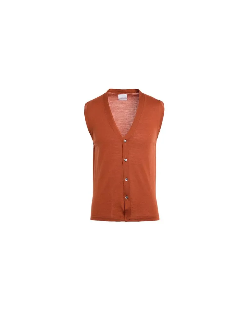 Bellwood STRICKWAREN - Strickjackenauf YOOX.COM Rostrot