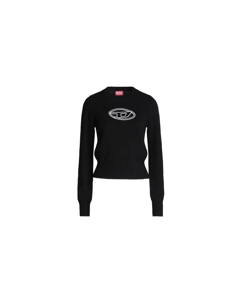 Diesel M-AREESA - STRICKWAREN - Pulloverauf YOOX.COM Schwarz