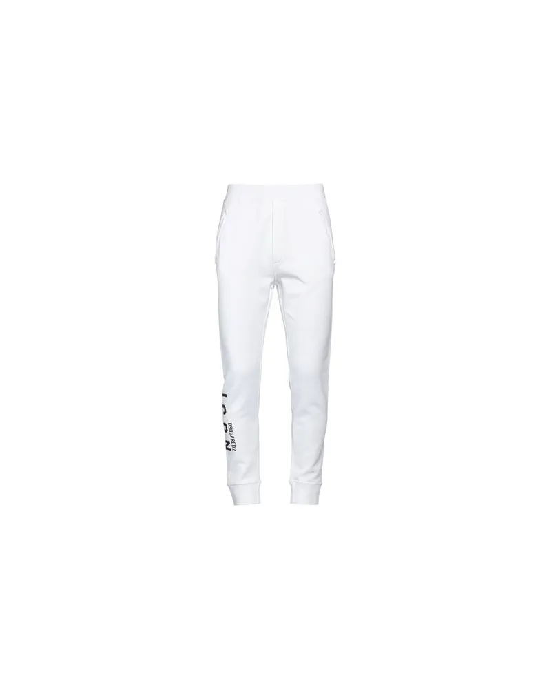 Dsquared2 HOSEN & RÖCKE - Hosenauf YOOX.COM Weiß