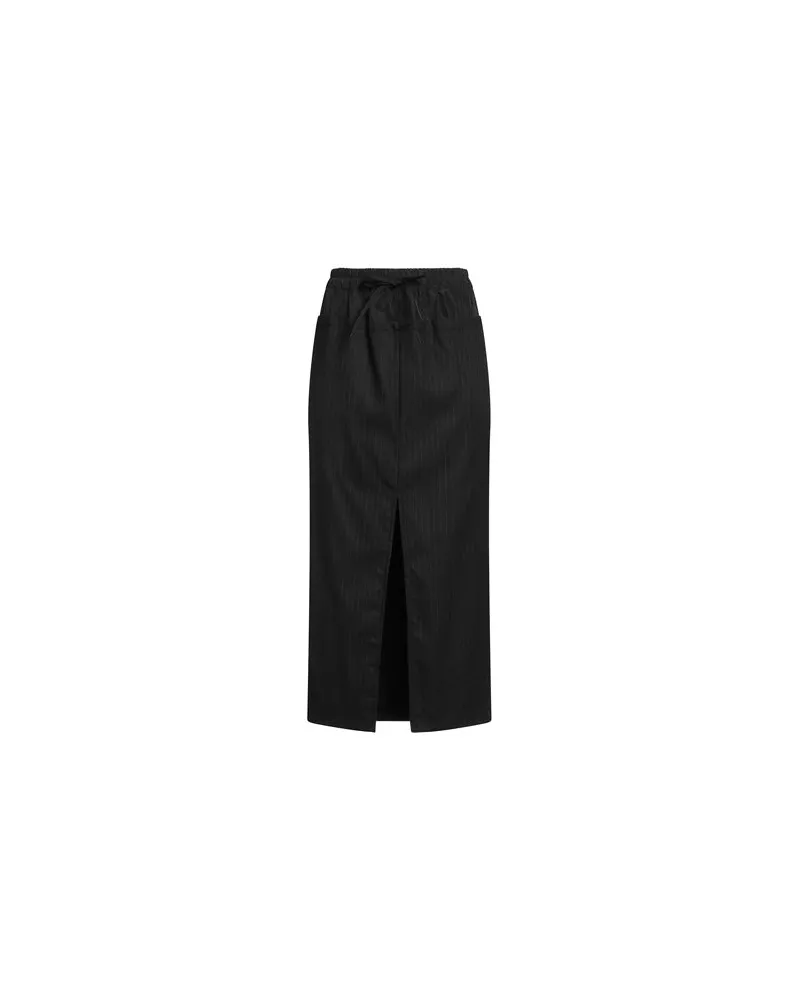 Motel HOSEN & RÖCKE - Midi-Röckeauf YOOX.COM Schwarz