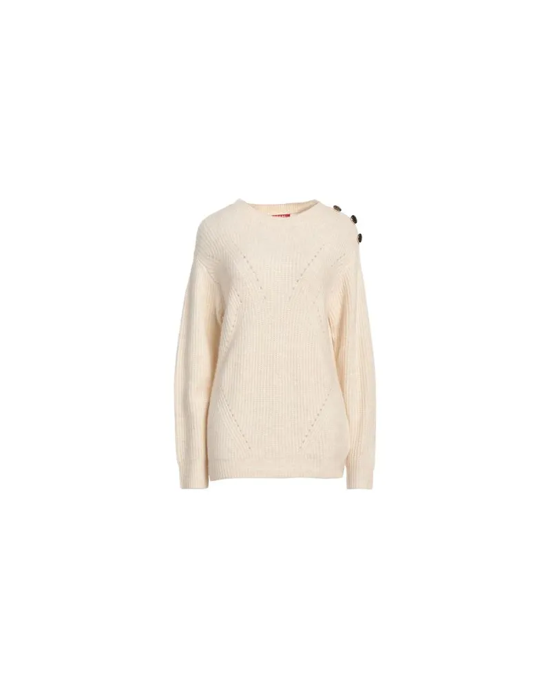 Guess STRICKWAREN - Pulloverauf YOOX.COM Elfenbein