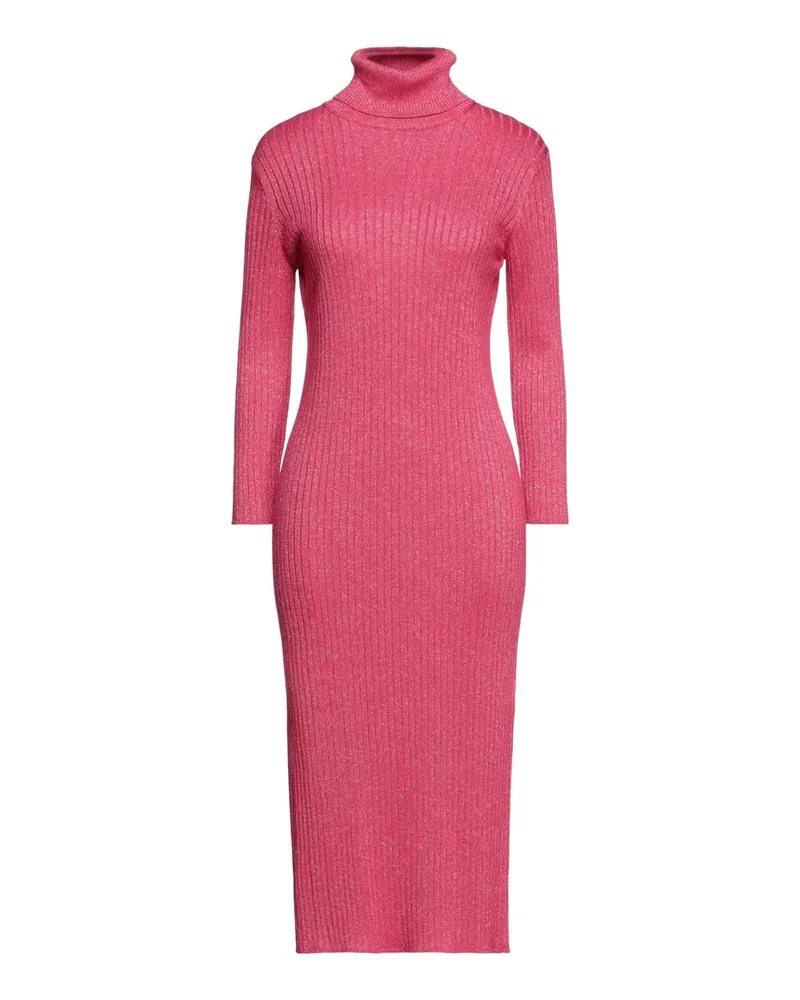 Elisabetta Franchi Midi-Kleid Fuchsia