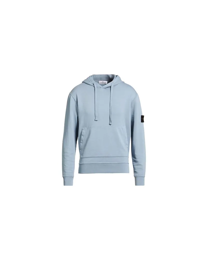 Stone Island TOPS - Sweatshirtsauf YOOX.COM Taubenblau