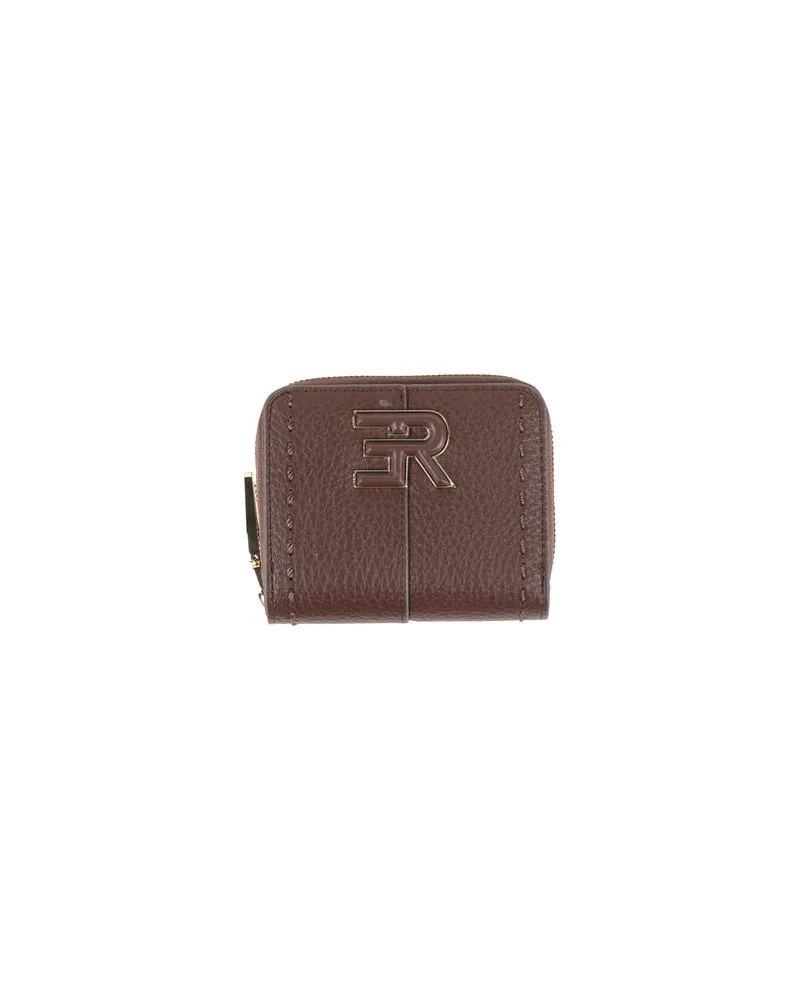 Ermanno Scervino Kleinlederwaren - Brieftaschenauf YOOX.COM Schokobraun