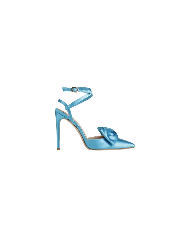DIAMADA SCHUHE - Sandalenauf YOOX.COM Azurblau