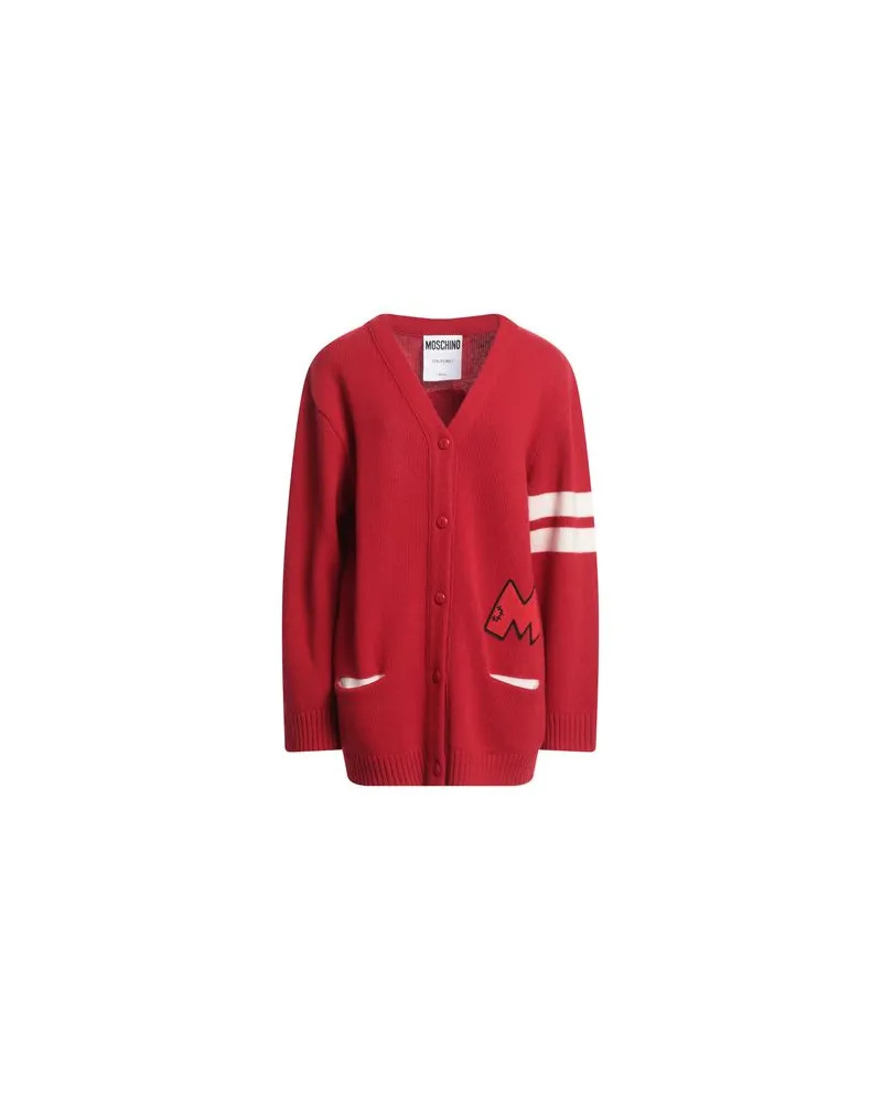 Moschino COUTURE - STRICKWAREN - Strickjackenauf YOOX.COM Rot