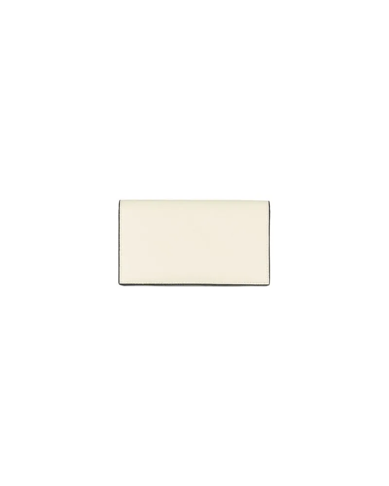Valextra Kleinlederwaren - Brieftaschenauf YOOX.COM Elfenbein