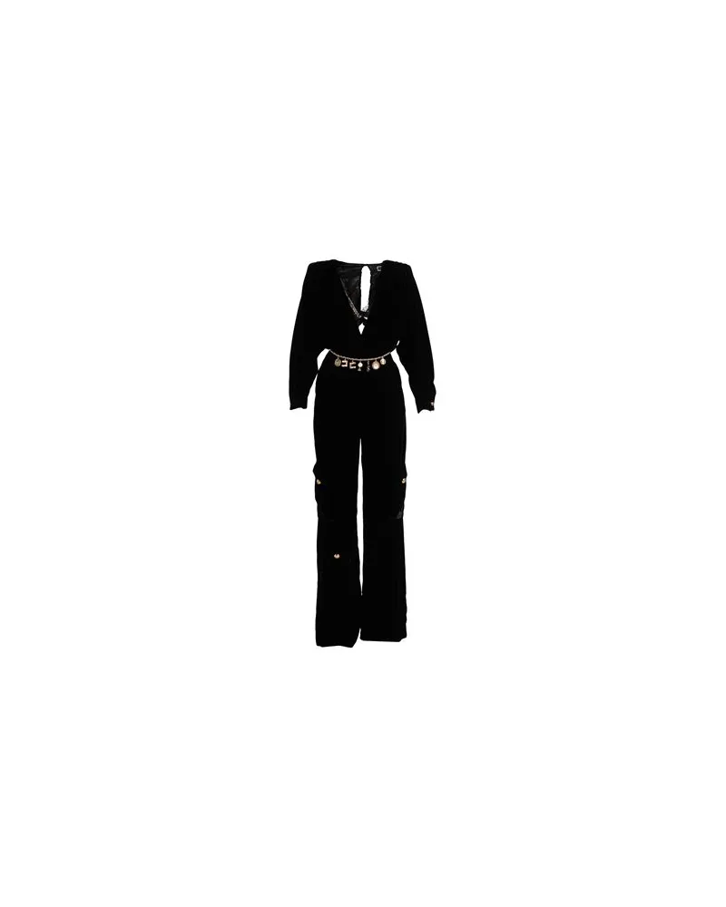 Elisabetta Franchi OVERALLS - Jumpsuitsauf YOOX.COM Schwarz