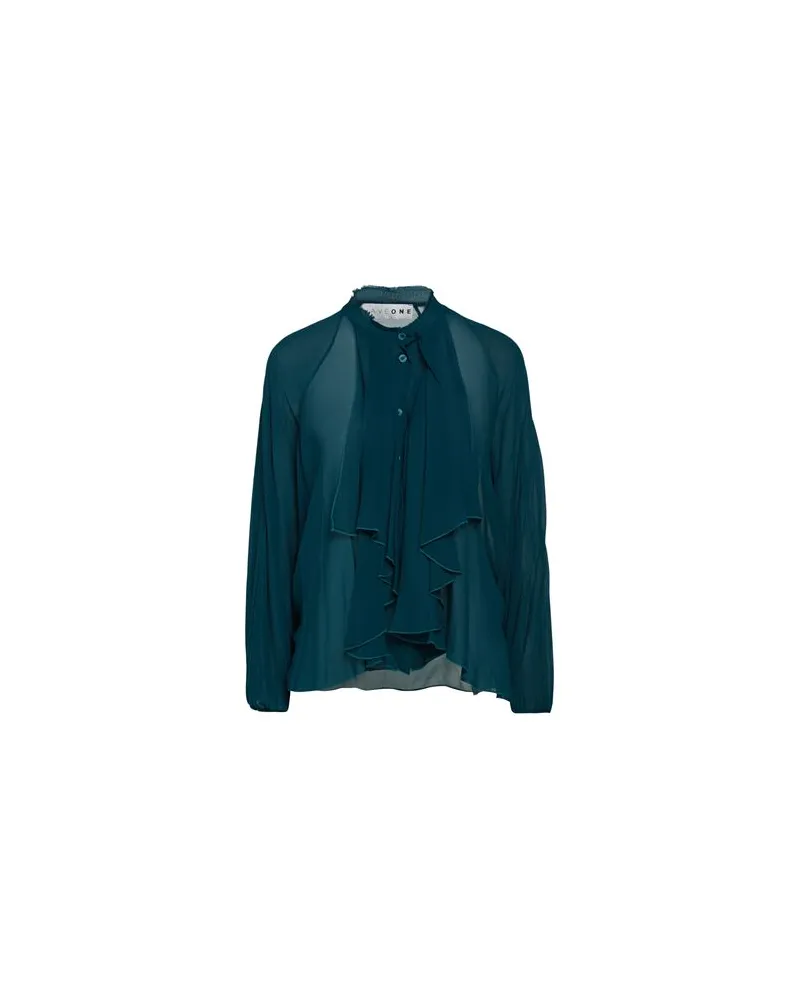 HAVEONE TOPS - Hemdenauf YOOX.COM Aquamarin