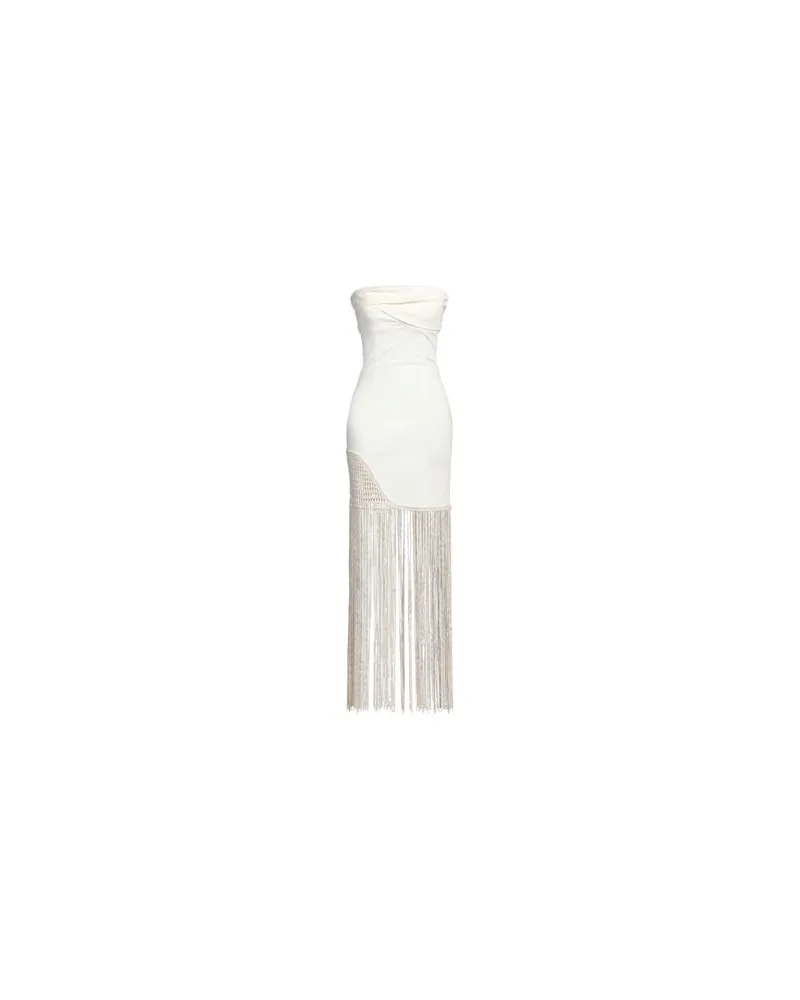 THE MANNEI KLEIDER - Maxi-Kleiderauf YOOX.COM Elfenbein
