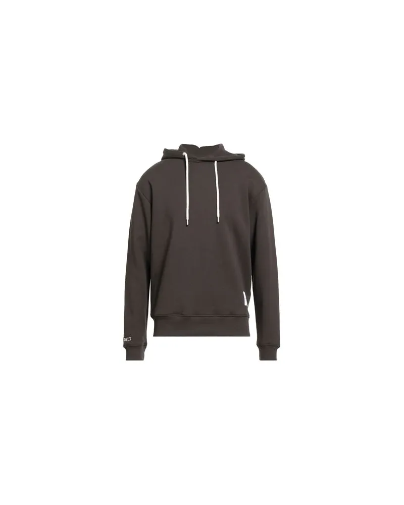 LES DEUX TOPS - Sweatshirtsauf YOOX.COM Schokobraun