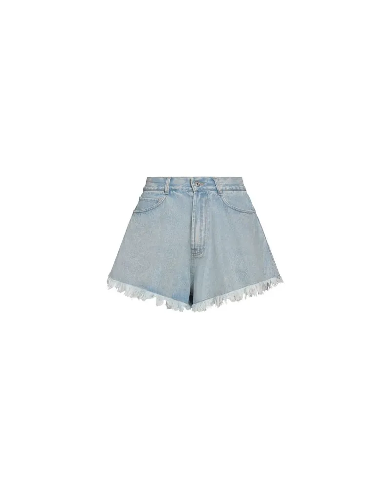 Forte Couture HOSEN & RÖCKE - Jeansshortsauf YOOX.COM Blau