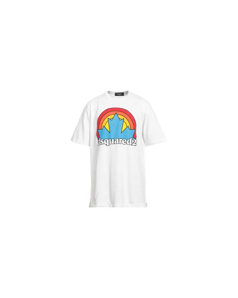 Dsquared2 TOPS - T-shirtsauf YOOX.COM Weiß