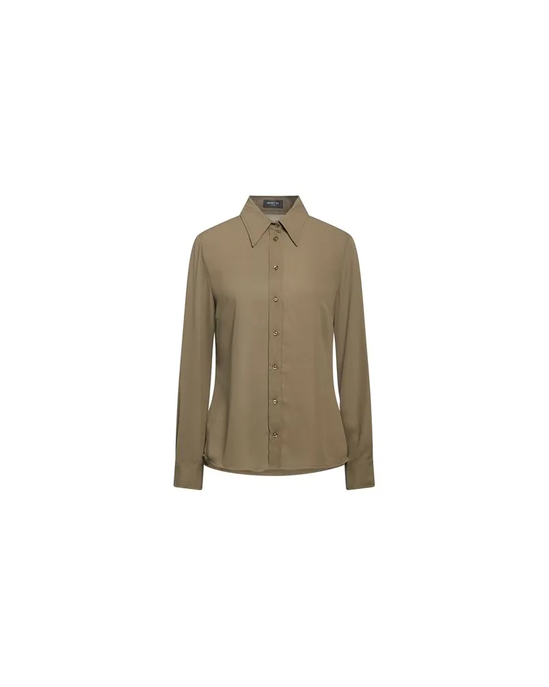 NENETTE TOPS - Hemdenauf YOOX.COM Militärgrün