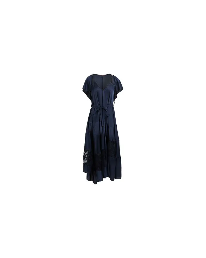 HIGH KLEIDER - Midi-Kleiderauf YOOX.COM Nachtblau