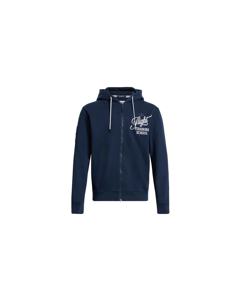 Aeronautica Militare TOPS - Sweatshirtsauf YOOX.COM Nachtblau