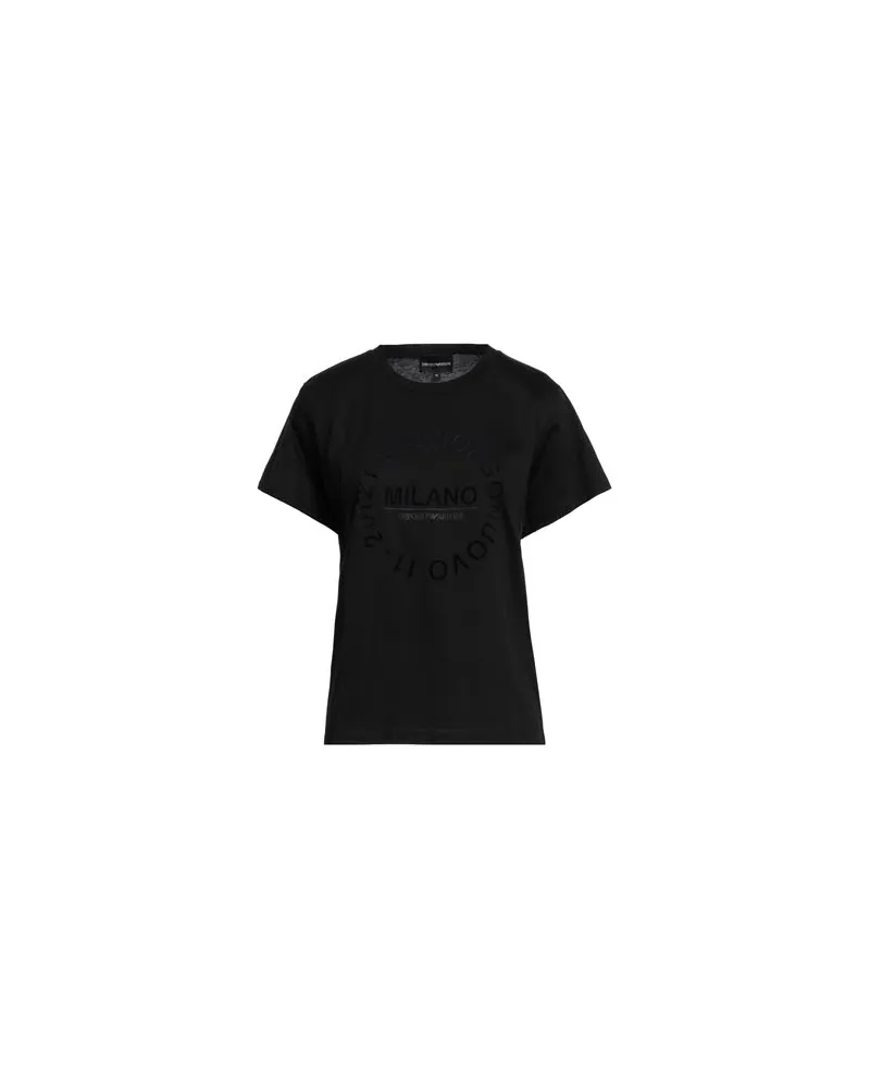 Emporio Armani TOPS - T-shirtsauf YOOX.COM Schwarz