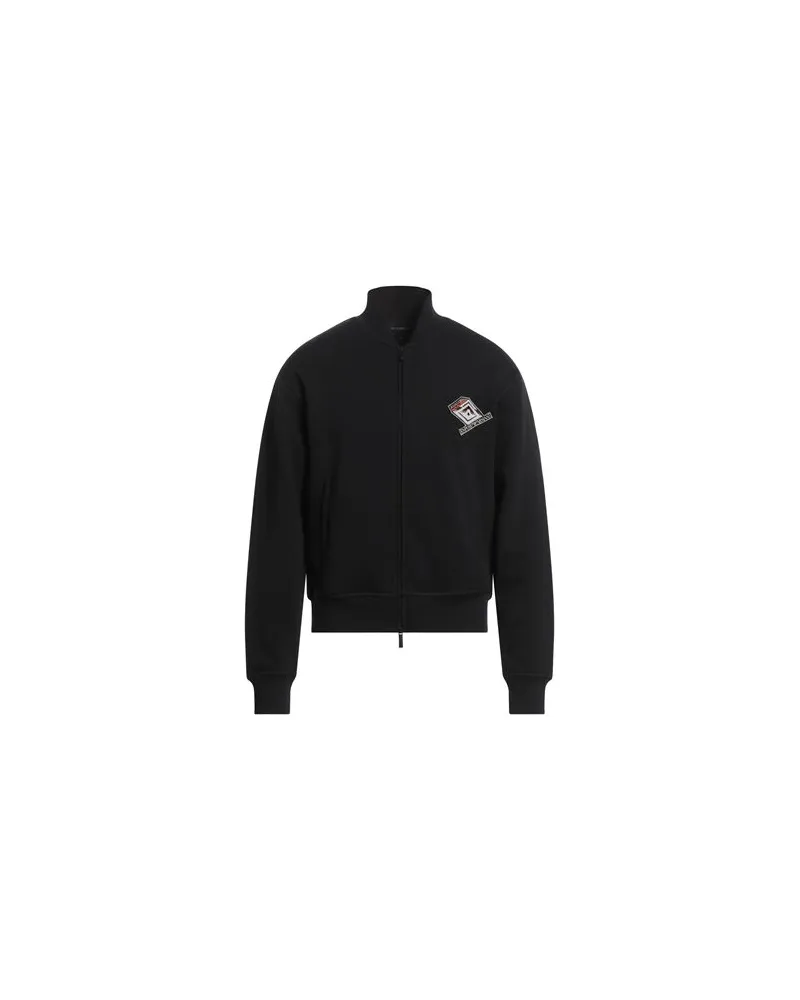 Emporio Armani TOPS - Sweatshirtsauf YOOX.COM Schwarz