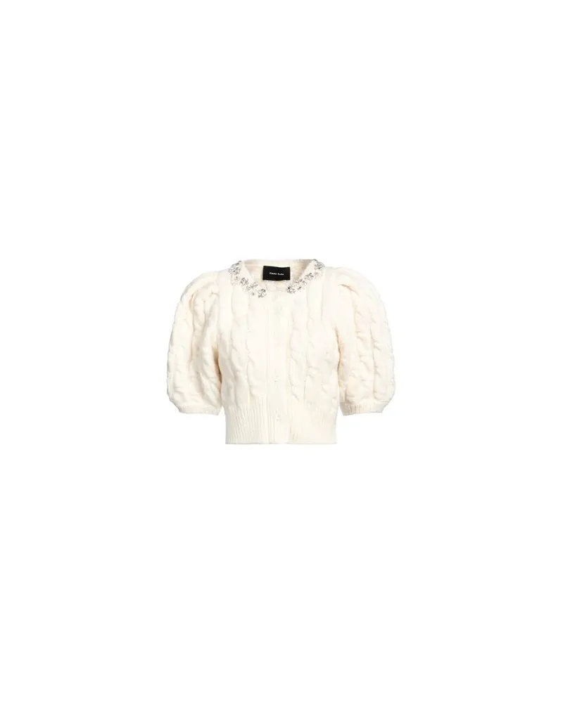 Simone Rocha STRICKWAREN - Strickjackenauf YOOX.COM Elfenbein