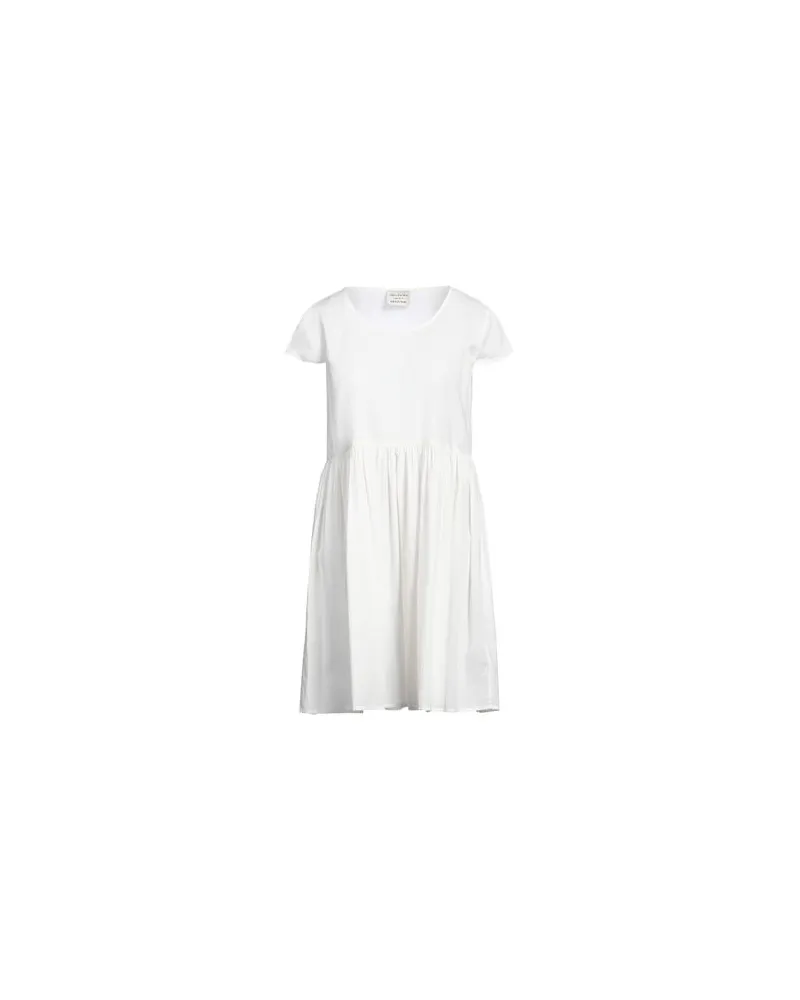 Alessia Santi KLEIDER - Mini-Kleiderauf YOOX.COM Cremeweiß