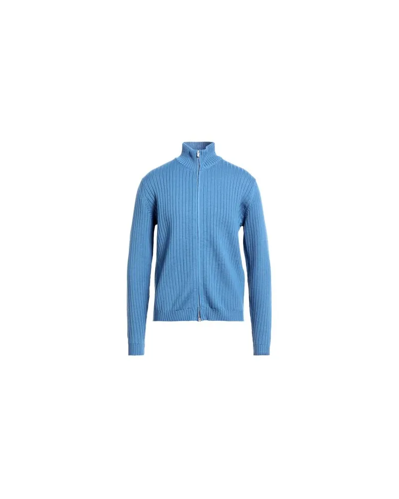 Filippo de Laurentiis STRICKWAREN - Strickjackenauf YOOX.COM Taubenblau